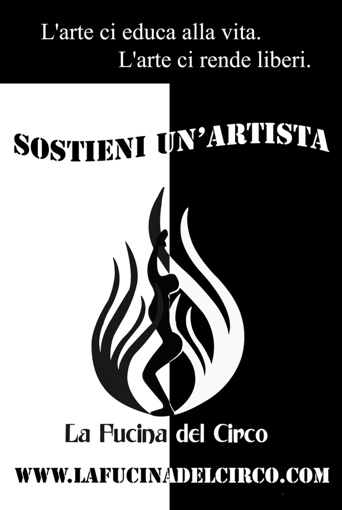 flyer sostieni un'artista1
