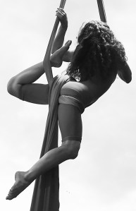 tessuto la fucina del circo, corsi tessuto aereo, trapezio, cerchio