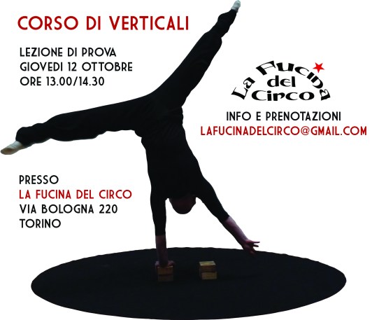 CORSO DI VERTICALI TORINO, la fucina del circo, scuola, corsi, acrobatica, equilibrio, via bologna, barriera di milano, circo, contemporaneo